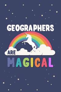 Geographers Are Magical Journal Notebook