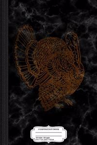 Vintage Turkey Composition Notebook