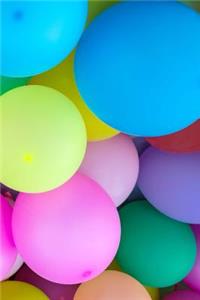 Colorful Balloons Notebook