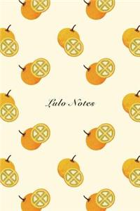 Lulo Notes