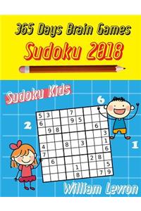 365 Days Brain Games Sudoku 2018