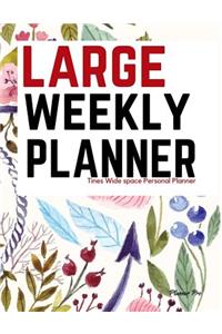 Tines Large Weekly Planner
