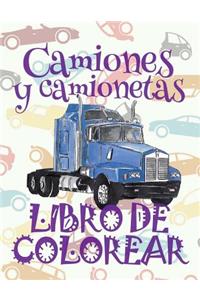 ✌ Camiones y camionetas ✎ Libro de Colorear Carros Colorear Niños 4 Años ✍ Libro de Colorear Infantil