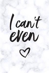 I Can't Even, Daily Monthly & Weekly Academic Student Planner - 2018-2019