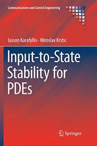 Input-To-State Stability for Pdes