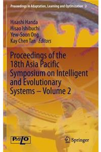 Proceedings of the 18th Asia Pacific Symposium on Intelligent and Evolutionary Systems - Volume 2