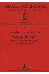 Verba Dicendi