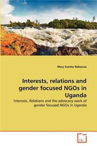 Interests, relations and gender focused NGOs in Uganda