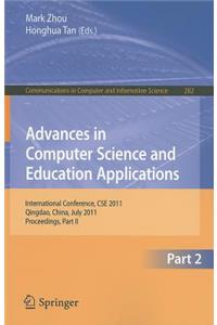 Advances in Computer Science and Education Applications