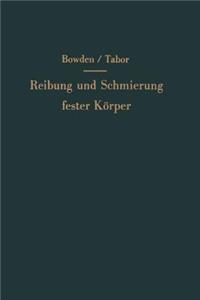 Reibung Und Schmierung Fester Körper