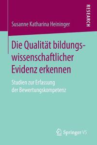 Die Qualität Bildungswissenschaftlicher Evidenz Erkennen