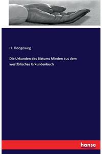 Urkunden des Bistums Minden aus dem westfälisches Urkundenbuch