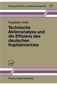 Technische Aktienanalyse Und Die Effizienz Des Deutschen Kapitalmarktes