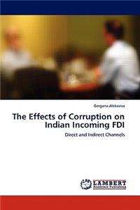 Effects of Corruption on Indian Incoming FDI