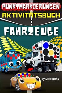 Punktmarkierungen Aktivitätsbuch Fahrzeuge