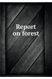 Report on Forest
