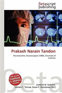 Prakash Narain Tandon