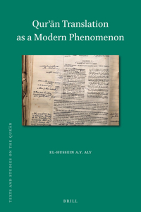 Qur'ān Translation as a Modern Phenomenon