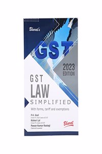 Gst Law Simplified With Form,Tarrif & Exemptions