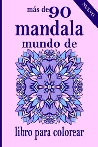 más de 90 mandala mundo de libro para colorear