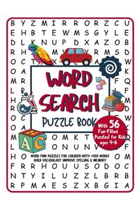 Kids Word Search Puzzle Book Ages 4-6