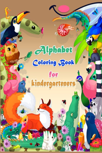 alphabet coloring book for kindergarteners