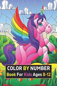 Color By Number Kids Coloring Book