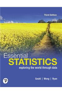 Mylab Statistics with Pearson Etext -- Access Card -- For Essential Statistics (18-Weeks)