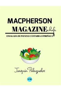 Macpherson Magazine Chef's - Receta Ensalada de patatas cántabra o piriñaca
