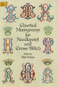 Charted Monograms for Needlepoint and Cross-Stitch