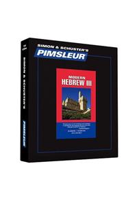 Pimsleur Hebrew Level 3 CD