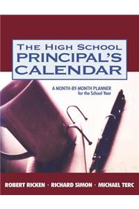 High School Principal's Calendar