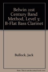 Belwin 21St Band Bk 3 Bass Cl