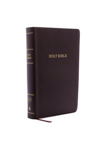 KJV Holy Bible: Personal Size Giant Print with 43,000 Cross References, Burgundy Bonded Leather, Red Letter, Comfort Print (Thumb Indexed): King James Version