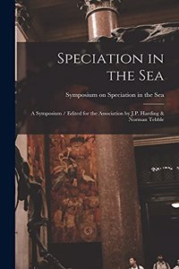 Speciation in the Sea