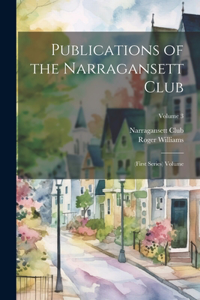 Publications of the Narragansett Club