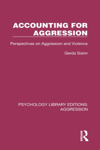 Accounting for Aggression