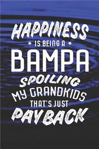 Happiness Is Being A Bampa Spoiling My Grandkids That's Just Payback