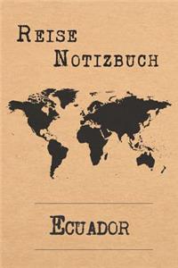 Reise Notizbuch Ecuador