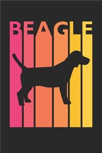 Vintage Beagle Notebook - Gift for Beagle Lovers - Beagle Journal