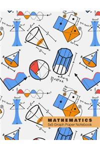 MATHEMATICS 5x5 Graph Paper Notebook