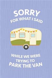 Caravan Journal Blank Dot Grid Funny Travel Notebook