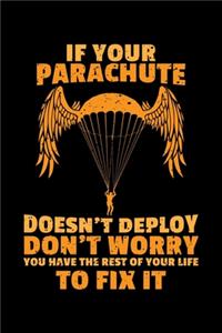 If Your Parachute Doesn't Deploy You Have the Rest of Your Life to Fix It