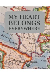 My Heart Belongs Everywhere Travel Planner