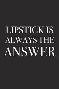 Lipstick Is Always the Answer