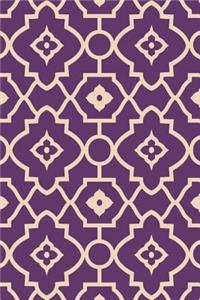 Morrocan Design College Ruled Notebook