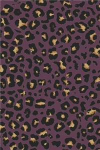 Leopard Print Design Notebook