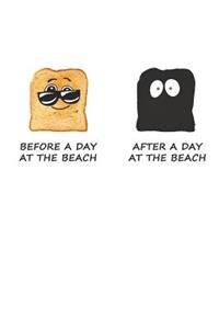 Before A Day At The Beach - After A Day At The Beach