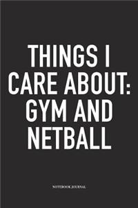 Things I Care About