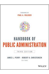 Handbook of Public Administration 3e